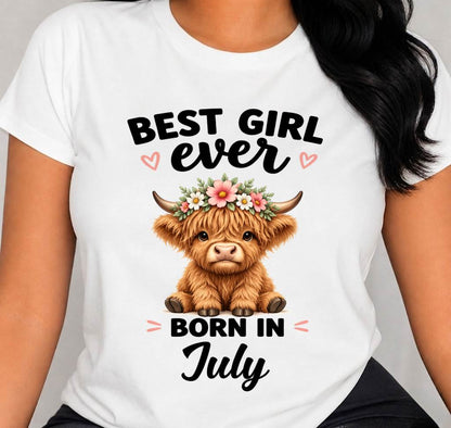 JULY - BEST GIRL EVER - FOR WOMEN - TLEE07 (SKU2607-198-07)