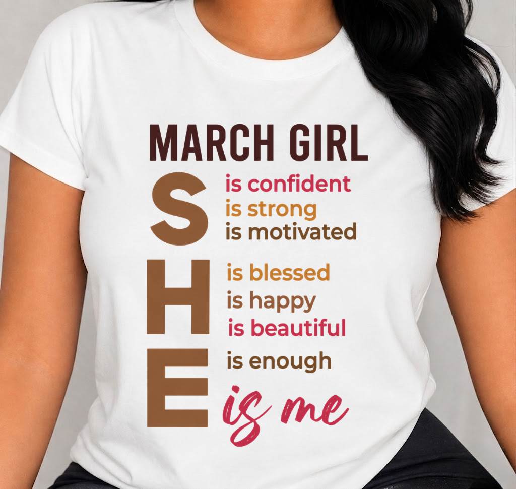 MARCH GIRL - SHE IS ME - FOR WOMEN - TLEE03 (SKU2607-164-03)