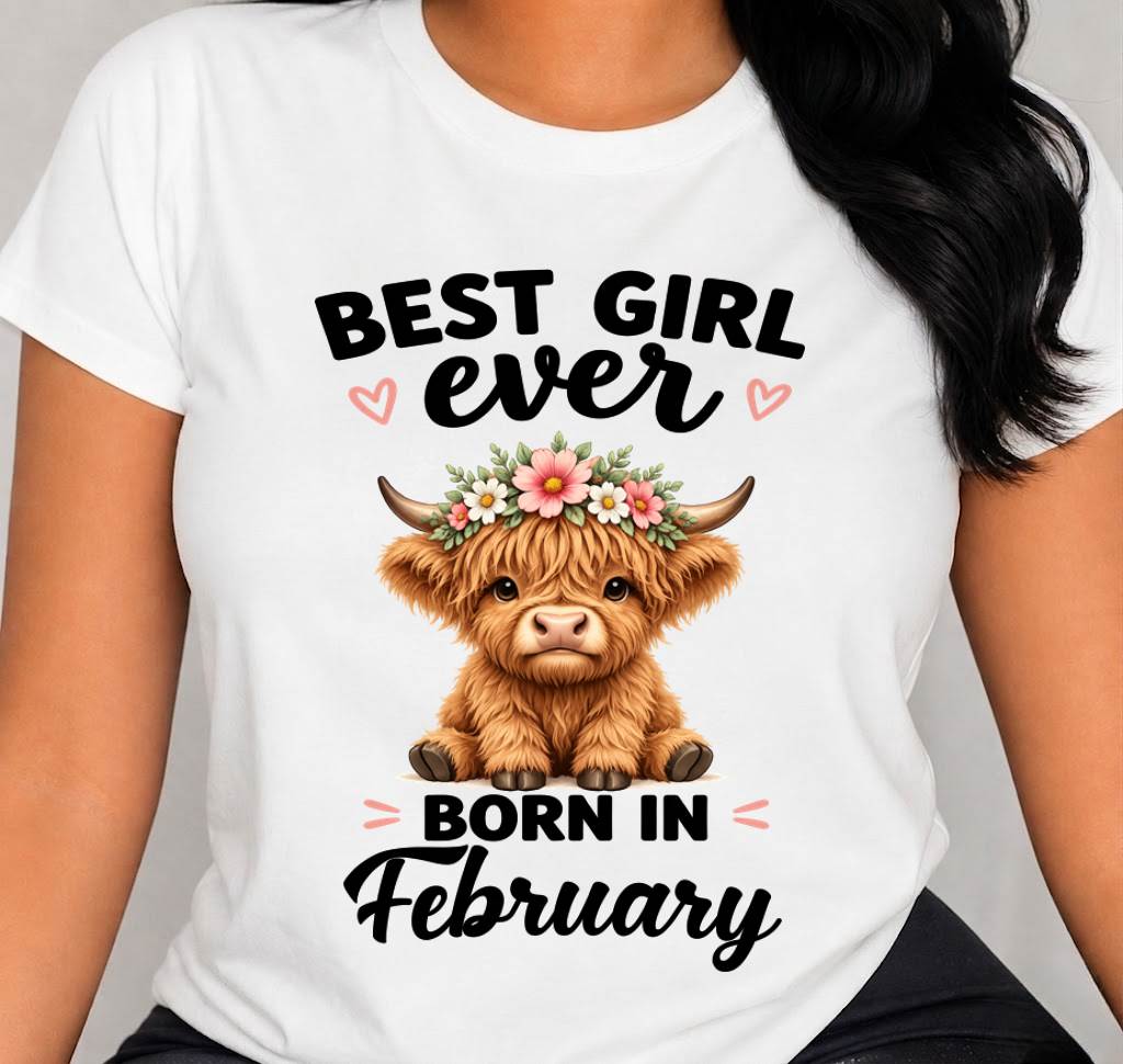 FEBRUARY - BEST GIRL EVER - FOR WOMEN - TLEE02 (SKU2607-198-02)