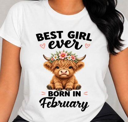 FEBRUARY - BEST GIRL EVER - FOR WOMEN - TLEE02 (SKU2607-198-02)