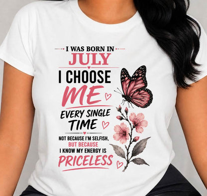 JULY QUEEN – I CHOOSE ME EVERY SINGLE TIME - FOR WOMEN - TLEE07 (SKU2606-02-07)