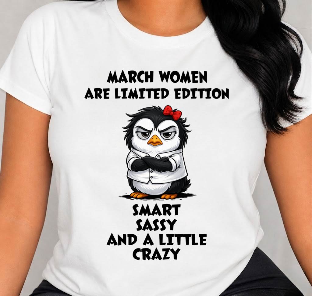 MARCH WOMEN – PRETTY WITH A SIDE OF CRAZY - FOR WOMEN - TLEE03 (SKU2605-400-03)