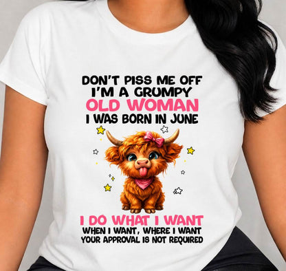 JUNE GRUMPY LADY SHIRT - FOR WOMEN - TLEE06 (SKU2607-215-06)