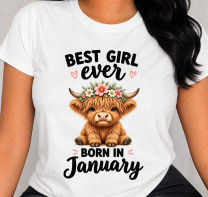 JANUARY - BEST GIRL EVER - FOR WOMEN - TLEE01 (SKU2607-198-01)