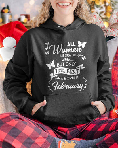 FEBRUARY WOMEN ARE THE BEST - FOR WOMEN - TLEE02 (SKU2604-07-02)