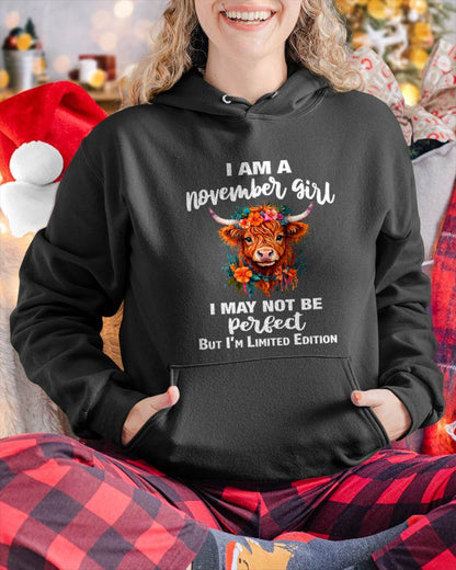 NOVEMBER GIRL ONE OF A KIND TEE - FOR WOMEN - TLEE11 (SKU2607-296-11)