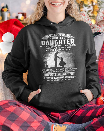 DAD BORN IN JULY AND DAUGHTER BEST FRIENDS - FROM DAD - TLEE07 (SKU2605-166-07)