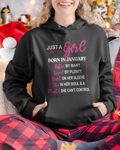 A JANUARY GIRL – HATED BY MANY, LOVED BY PLENTY - FOR WOMEN - TLEE01 (SKU2604-06-01)