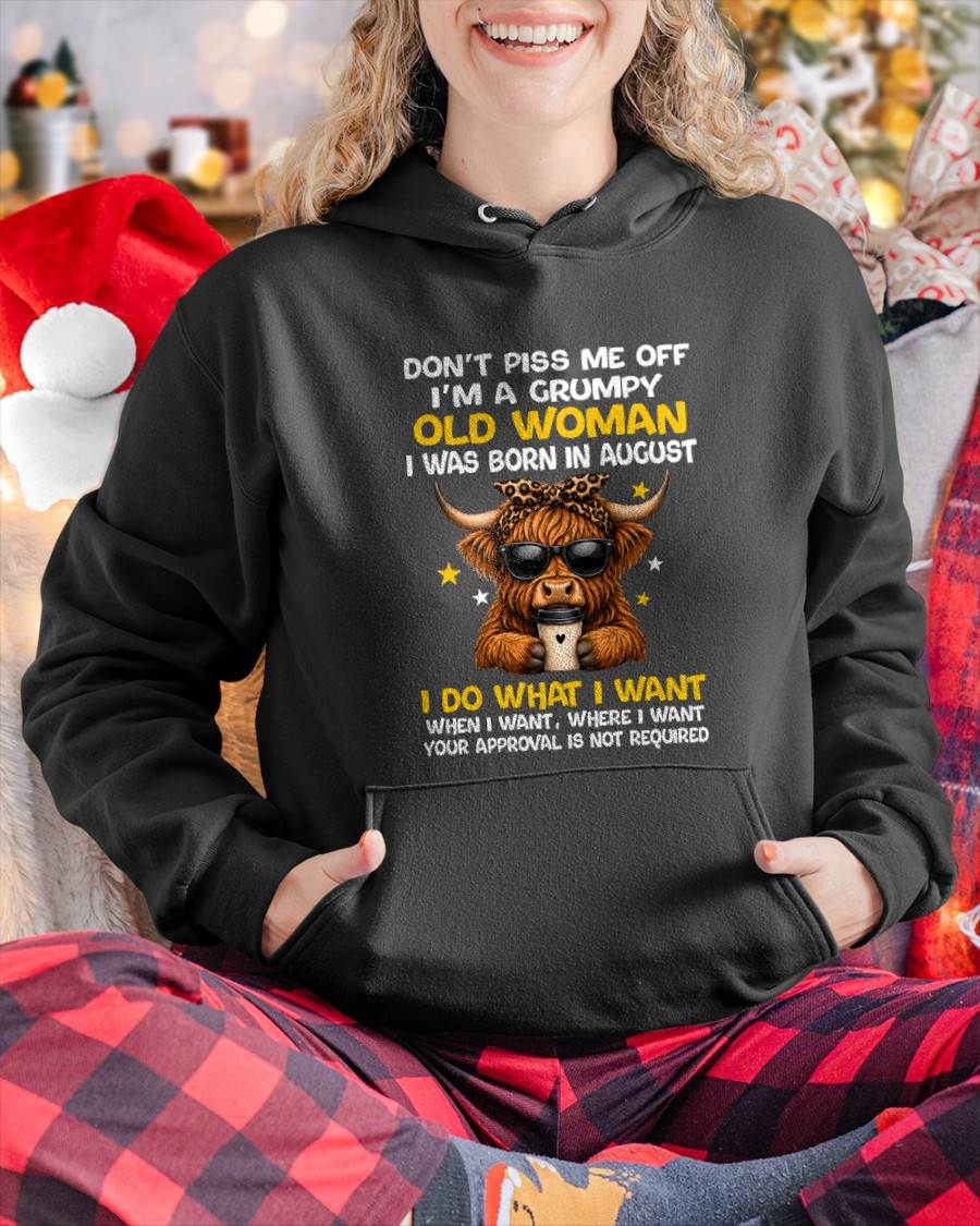 AUGUST BORN WOMAN FUNNY SHIRT - FOR WOMEN - TLEE08 (SKU2607-217-08)