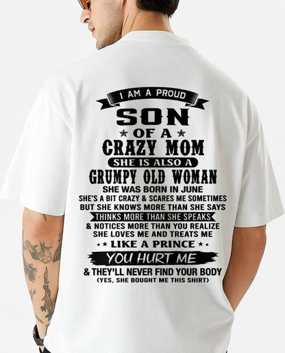 JUNE - MY MOM IS CRAZY BUT SHE LOVES ME - FROM MOM - TLEE06 (SKU2606-354-06)