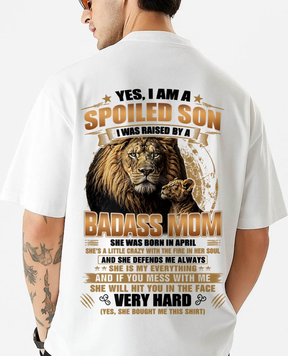 APRIL MOM GIFT FOR SON SHIRT - FROM MOM - TLEE04 (SKU2605-404-04)
