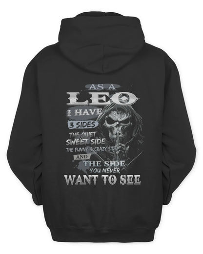 MEN'S LEO ZODIAC T-SHIRT – 3 PERSONALITY SIDES DESIGN - GIFT FOR MAN - TLEE00