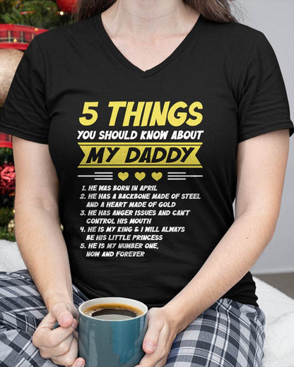APRIL - 5 THINGS YOU SHOULD KNOW ABOUT MY DADDY - FROM DAD - TLEE04 (SKU2606-53-04)