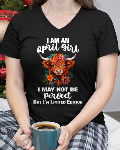 APRIL GIRL ONE OF A KIND TEE - FOR WOMEN - TLEE04 (SKU2607-296-04)