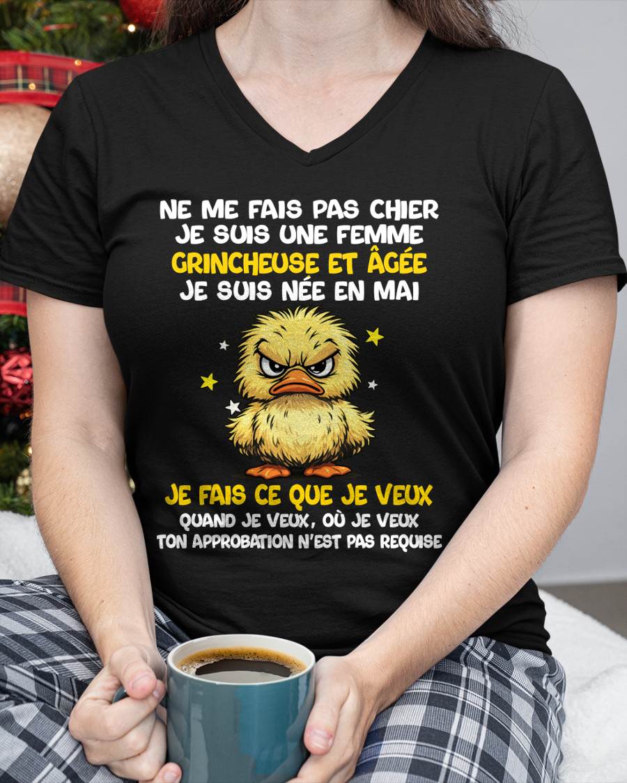 JE SUIS UNE FILLE DE MAI - POUR FEMME - TLEE05 (SKU2604-119-05)