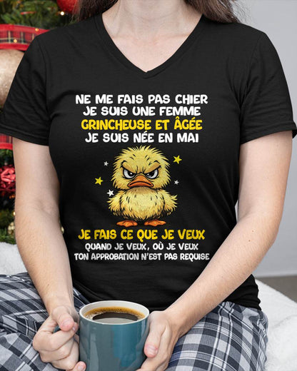 JE SUIS UNE FILLE DE MAI - POUR FEMME - TLEE05 (SKU2604-119-05)