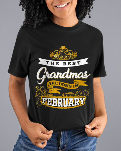 FEBRUARY GRANDMAS ARE THE BEST - FOR WOMEN - TLEE02 (SKU2605-238-02)