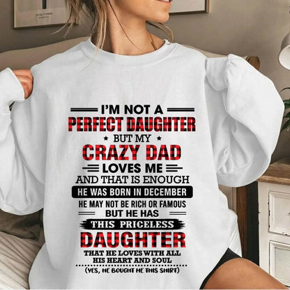 DECEMBER DAD’S LOVE MAKES EVERYTHING ENOUGH - FROM DAD - TLEE12 (SKU2608-572-12)