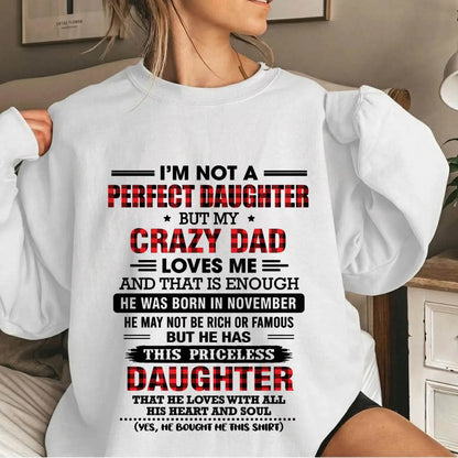 NOVEMBER DAD’S LOVE MAKES EVERYTHING ENOUGH - FROM DAD - TLEE11 (SKU2608-572-11)