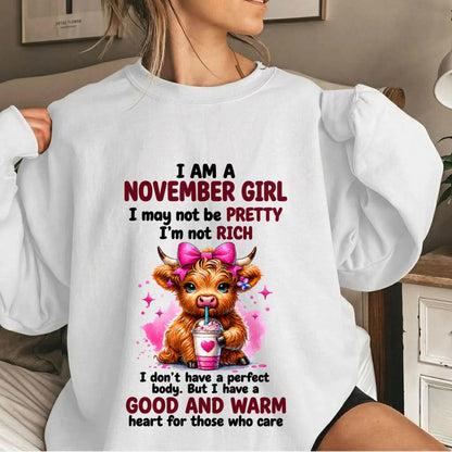 NOVEMBER GIRL GOOD & WARM HEART - FOR WOMEN - TLEE11 (SKU2608-385-11)
