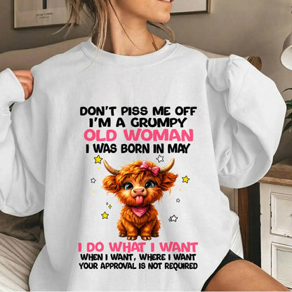 MAY GRUMPY LADY SHIRT - FOR WOMEN - TLEE05 (SKU2607-215-05)