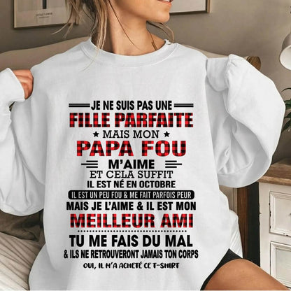 OCTOBRE / MON PAPA, MON HÉROS - CADEAU DE PAPA - TLEE10 (SKU2605-428-10)