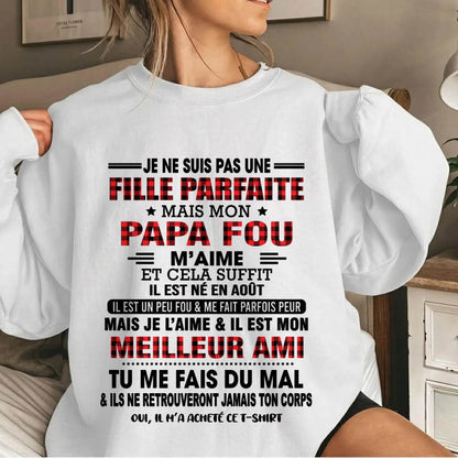 AOÛT / MON PAPA, MON HÉROS - CADEAU DE PAPA - TLEE08 (SKU2605-428-08)