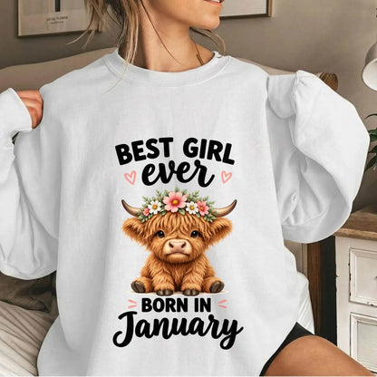 JANUARY - BEST GIRL EVER - FOR WOMEN - TLEE01 (SKU2607-198-01)