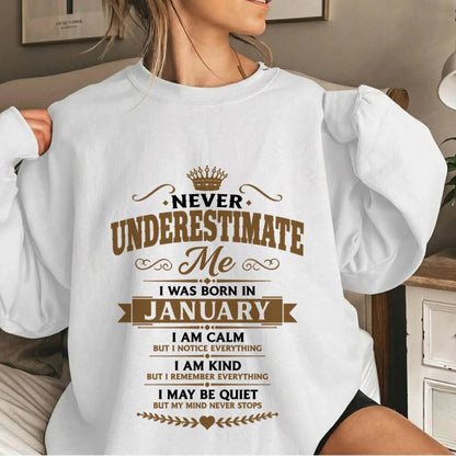 JANUARY - SWEET CALM AND UNFORGETTABLE - FOR WOMEN - TLEE01 (SKU2608-491-01)