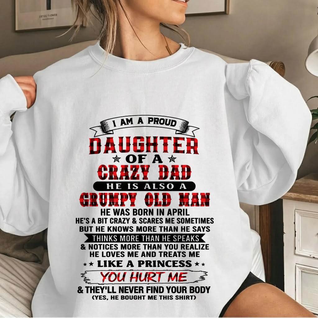 APRIL - EVERY PRINCESS HAS A CRAZY DAD - FROM DAD - TLEE04 (SKU2608-627-04)