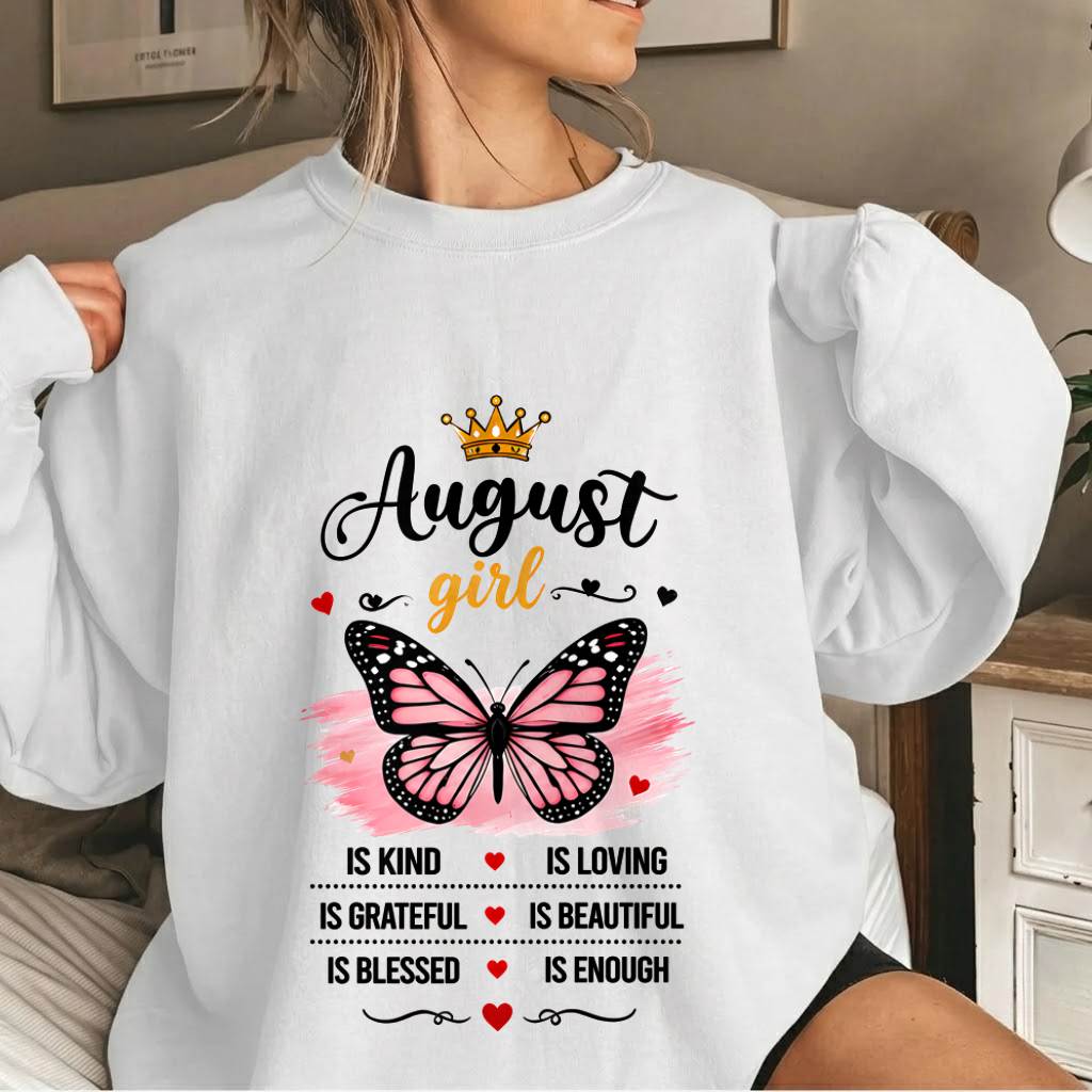 AGUST GIRL BUTTERFLY SHIRT - FOR WOMEN - TLEE08 (SKU2608-593-08)
