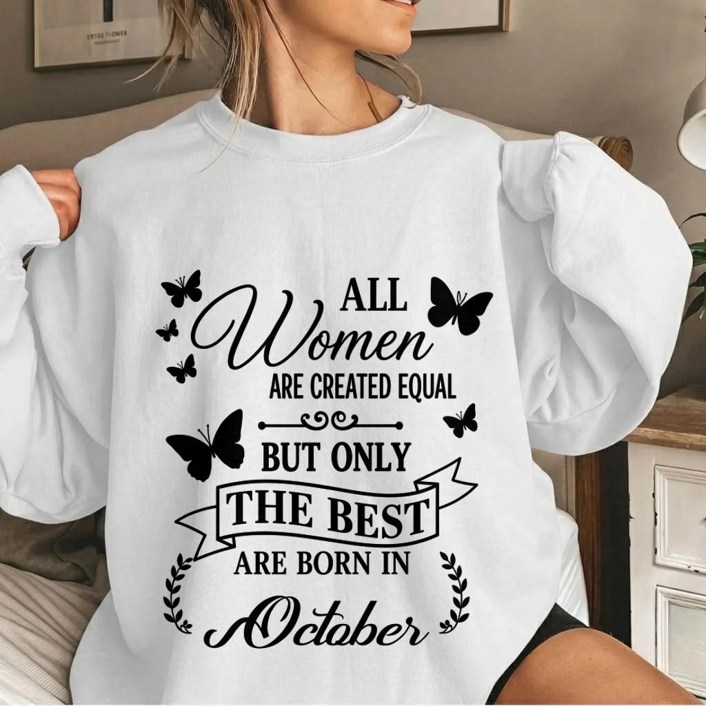 OCTOBER – ONLY THE BEST ARE CREATED - FOR WOMEN - TLEE10 (SKU2606-322-10)