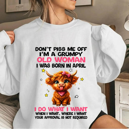 APRIL GRUMPY LADY SHIRT - FOR WOMEN - TLEE04 (SKU2607-215-04)