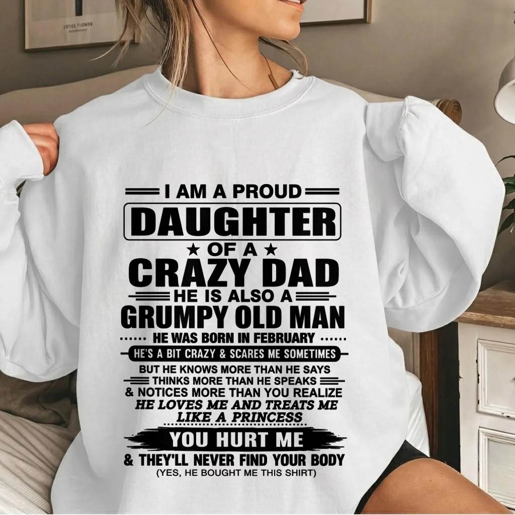 FEBRUARY DAD - GRUMPY OLD MAN, LOVING FATHER - FROM DAD - TLEE02 (SKU2606-302-02)