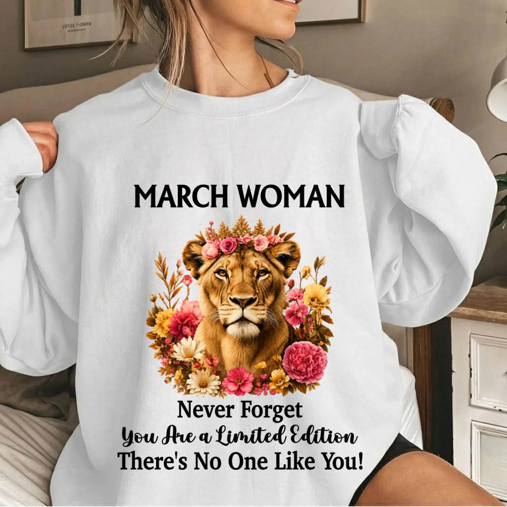 MARCH WOMAN – PROUD TO BE DIFFERENT - FOR WOMEN - TLEE03 (SKU2607-74-03)