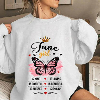 JUNE GIRL BUTTERFLY SHIRT - FOR WOMEN - TLEE06 (SKU2608-593-06)