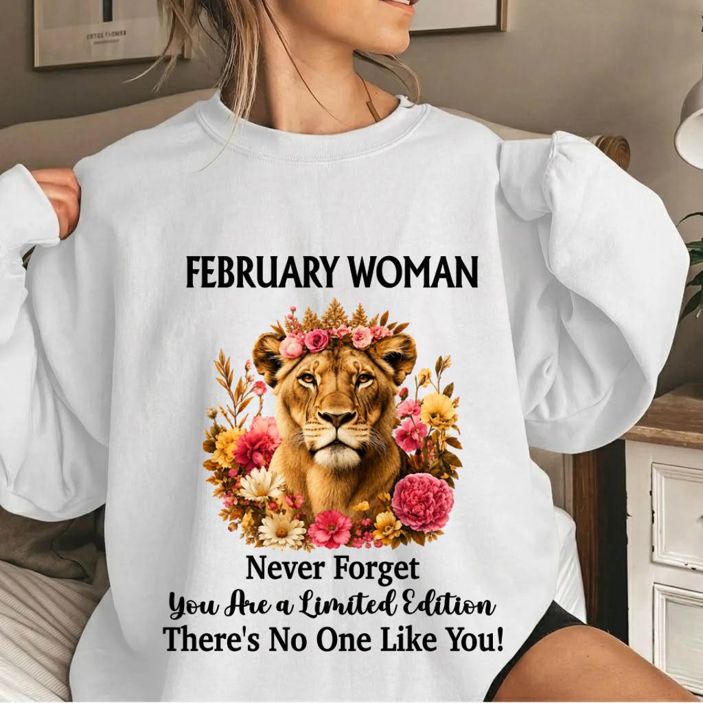 FEBRUARY WOMAN – PROUD TO BE DIFFERENT - FOR WOMEN - TLEE02 (SKU2607-74-02)