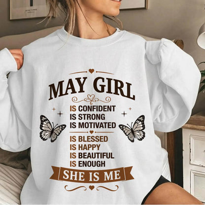 MAY GIRL – FAITH, STRENGTH & BEAUTY - FOR WOMEN - TLEE05 (SKU2605-378-05)