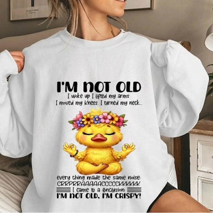 I'M NOT OLD I'M CRISPY SHIRT - FOR WOMEN - TLEE00