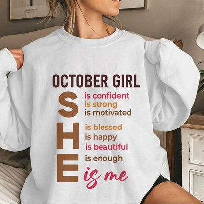 OCTOBER GIRL - SHE IS ME - FOR WOMEN - TLEE10 (SKU2607-164-10)