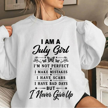 JULY GIRL NEVER GIVE UP - FOR WOMEN - TLEE07 (SKU2606-378-07)