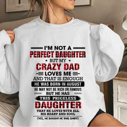 AUGUST DAD’S LOVE MAKES EVERYTHING ENOUGH - FROM DAD - TLEE08 (SKU2608-572-08)