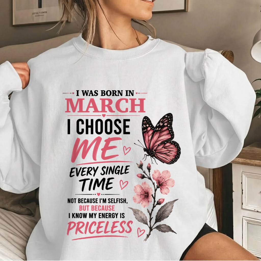 MARCH QUEEN – I CHOOSE ME EVERY SINGLE TIME - FOR WOMEN - TLEE03 (SKU2606-02-03)
