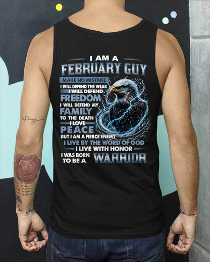 FEBRUARY GUY – DEFENDER OF FREEDOM - FOR MAN - TLEE02 (SKU2607-272-02)