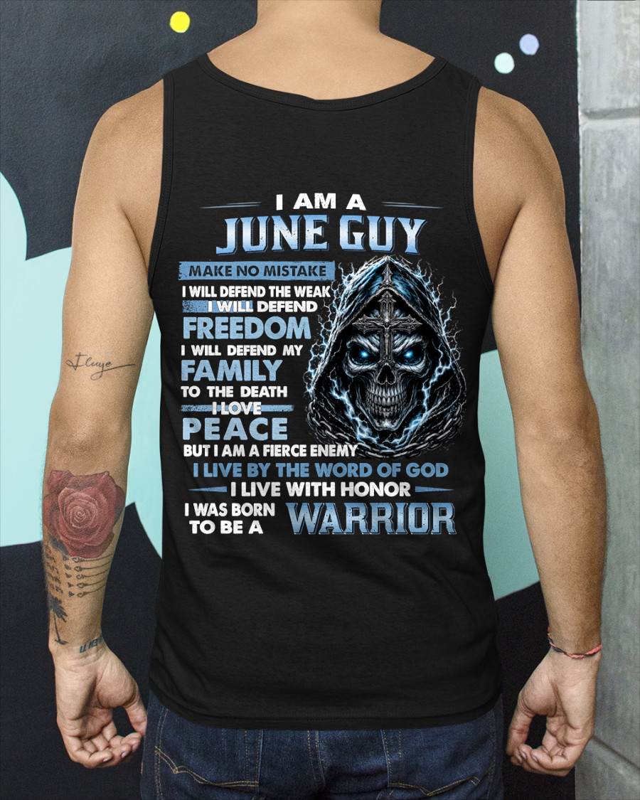 JUNE GUY – NEVER BACK DOWN - FOR MAN - TLEE06 (SKU2607-271-06)