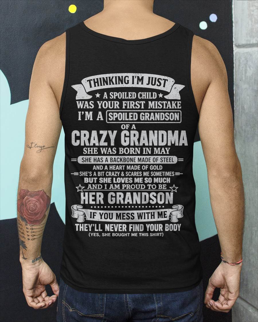 MAY - GRANDMA’S PROTECTION MODE: ON - FROM GRANDMA - TLEE05 (SKU2607-06-05)