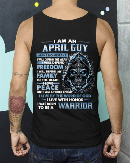 APRIL GUY – NEVER BACK DOWN - FOR MAN - TLEE04 (SKU2607-271-04)