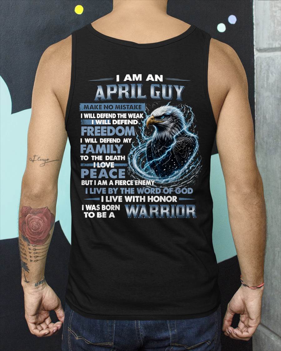 APRIL GUY – DEFENDER OF FREEDOM - FOR MAN - TLEE04 (SKU2607-272-04)