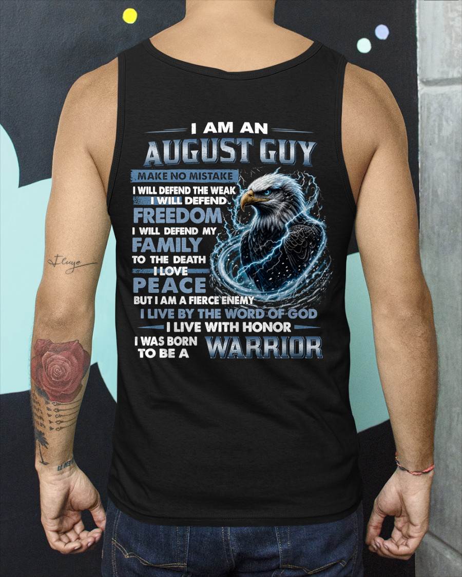 AUGUST GUY – DEFENDER OF FREEDOM - FOR MAN - TLEE08 (SKU2607-272-08)