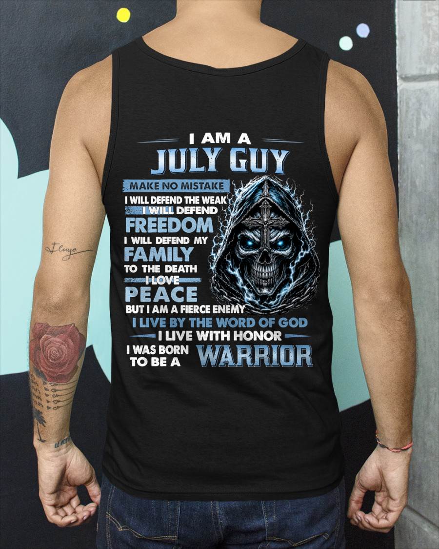 JULY GUY – NEVER BACK DOWN - FOR MAN - TLEE07 (SKU2607-271-07)